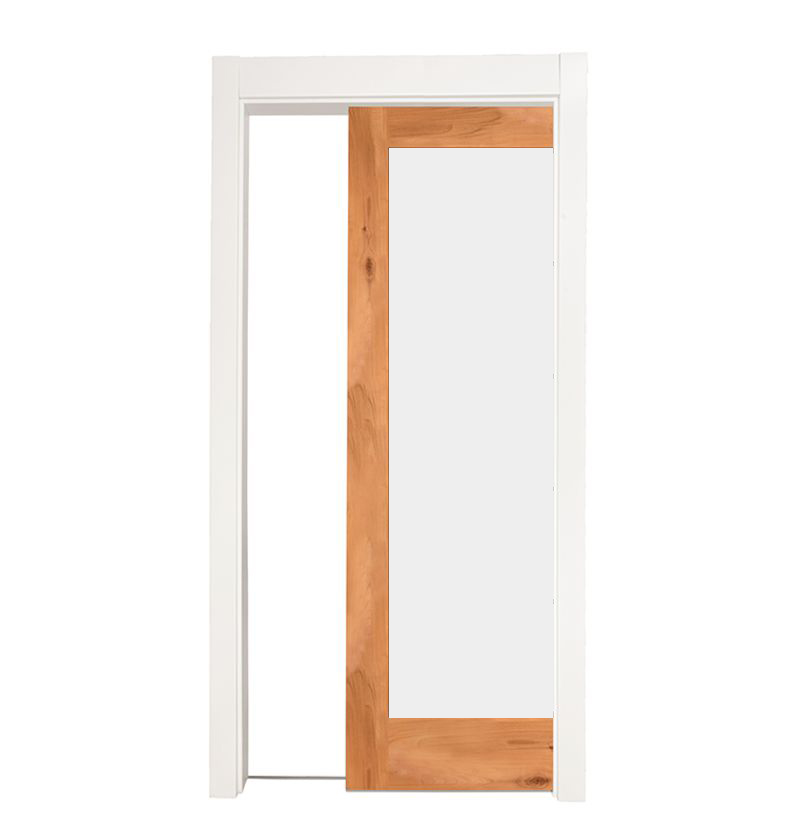 Manor Single Pocket Door Rustica